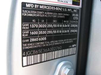 2005 Mercedes-Benz R-Class Pictures
