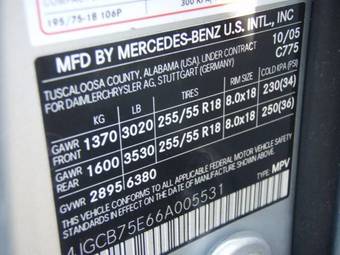 2006 Mercedes-Benz R-Class Pictures