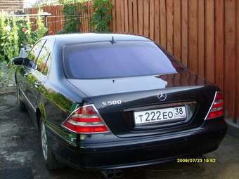 1999 Mercedes-Benz S-Class Pictures