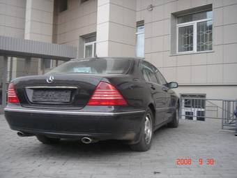 1999 Mercedes-Benz S-Class Pictures