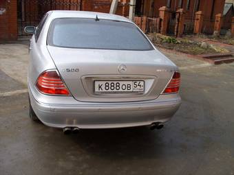 1999 Mercedes-Benz S-Class Pictures