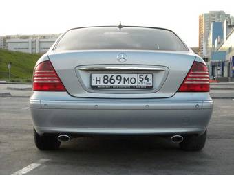 1999 Mercedes-Benz S-Class Pictures