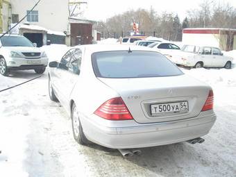 2000 Mercedes-Benz S-Class Photos
