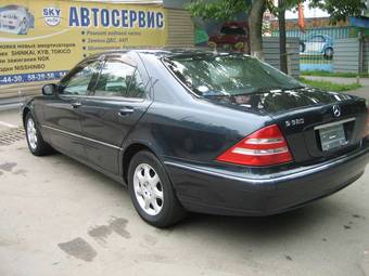 2000 Mercedes-Benz S-Class Pictures
