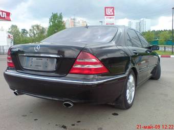 2000 Mercedes-Benz S-Class Pictures
