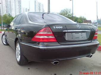 2000 Mercedes-Benz S-Class Photos