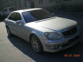 2000 Mercedes-Benz S-Class Pictures