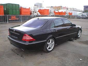 2000 Mercedes-Benz S-Class For Sale