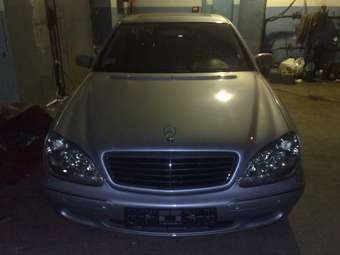 2001 Mercedes-Benz S-Class Pictures