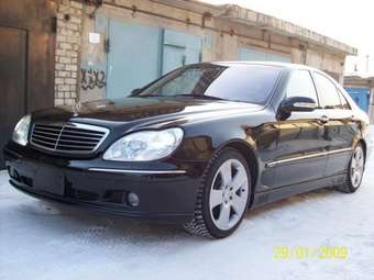 2001 Mercedes-Benz S-Class Pictures