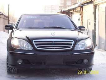 2001 Mercedes-Benz S-Class Pics