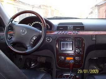 2001 Mercedes-Benz S-Class Pictures