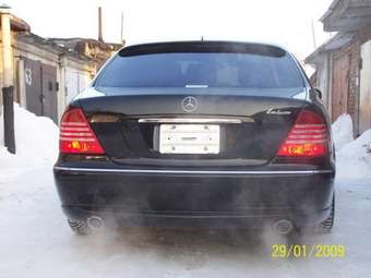 2001 Mercedes-Benz S-Class Photos