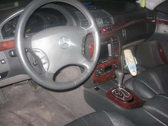 2001 Mercedes-Benz S-Class Pictures