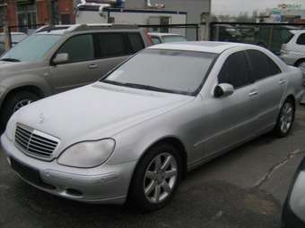 2001 Mercedes-Benz S-Class