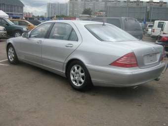 2001 Mercedes-Benz S-Class Pictures