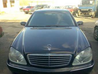 2001 Mercedes-Benz S-Class Pictures