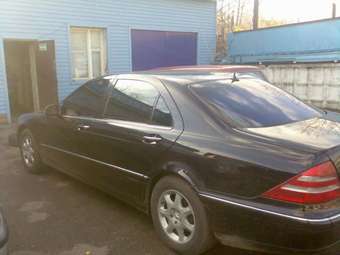 2001 Mercedes-Benz S-Class Photos