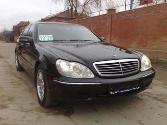 2001 Mercedes-Benz S-Class Pictures