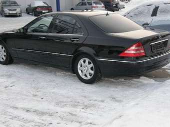 2001 Mercedes-Benz S-Class Photos