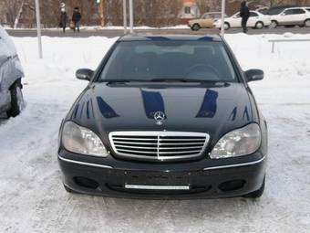 2001 Mercedes-Benz S-Class For Sale