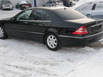 2001 Mercedes-Benz S-Class Pics