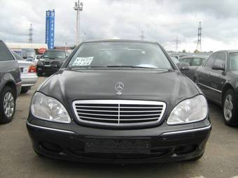 2001 Mercedes-Benz S-Class Photos