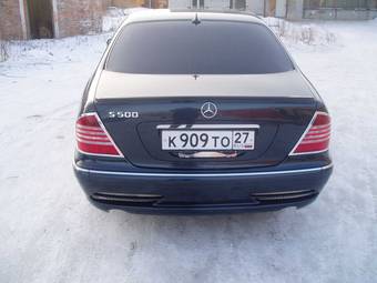 2001 Mercedes-Benz S-Class Photos