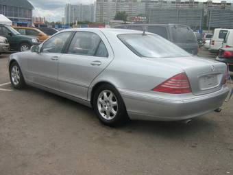 2001 Mercedes-Benz S-Class Pictures
