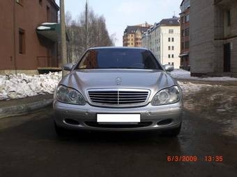 2001 Mercedes-Benz S-Class Photos