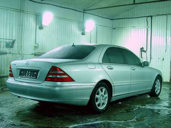 2001 Mercedes-Benz S-Class Photos