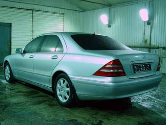 2001 Mercedes-Benz S-Class Photos