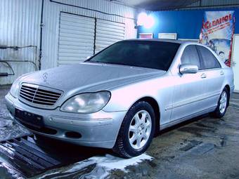 2001 Mercedes-Benz S-Class Pictures