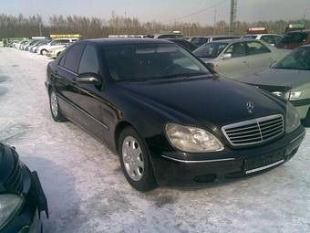 2001 Mercedes-Benz S-Class Pictures