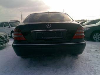 2001 Mercedes-Benz S-Class Photos