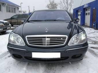 2001 Mercedes-Benz S-Class Pictures