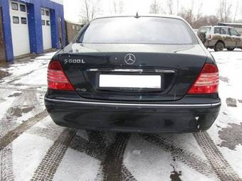 2001 Mercedes-Benz S-Class Photos
