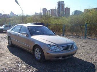 2001 Mercedes-Benz S-Class Pictures