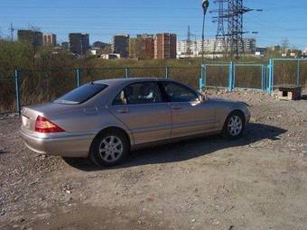 2001 Mercedes-Benz S-Class Photos