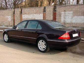 2001 Mercedes-Benz S-Class Pictures