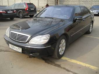 2001 Mercedes-Benz S-Class Pictures