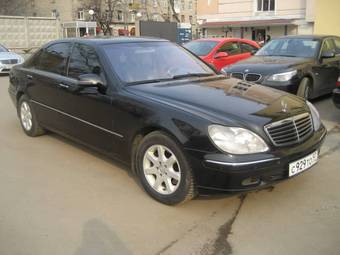2001 Mercedes-Benz S-Class Photos