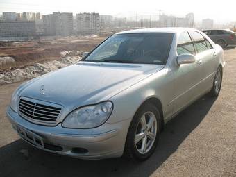 2001 Mercedes-Benz S-Class Photos
