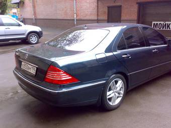 2001 Mercedes-Benz S-Class Wallpapers