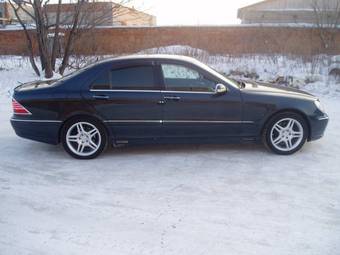 2001 Mercedes-Benz S-Class Pictures