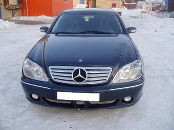 2001 Mercedes-Benz S-Class Photos