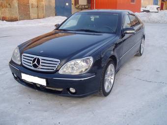 2001 Mercedes-Benz S-Class Photos