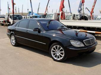 2001 Mercedes-Benz S-Class Pictures