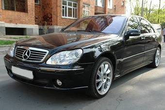 2001 Mercedes-Benz S-Class Photos
