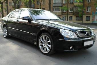 2001 Mercedes-Benz S-Class Photos
